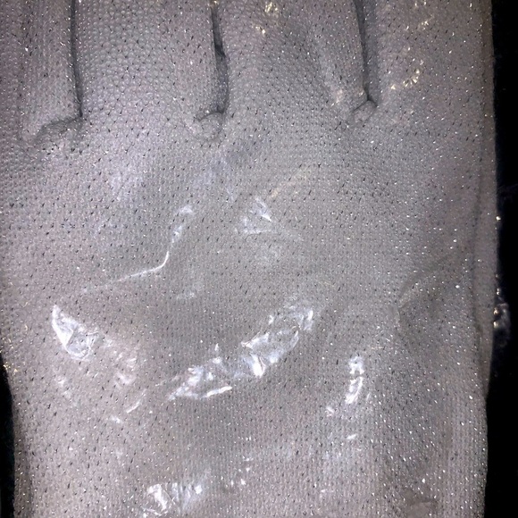 Cinderella gloves white silver sparkly glitter new in package one size costume - Picture 2 of 3